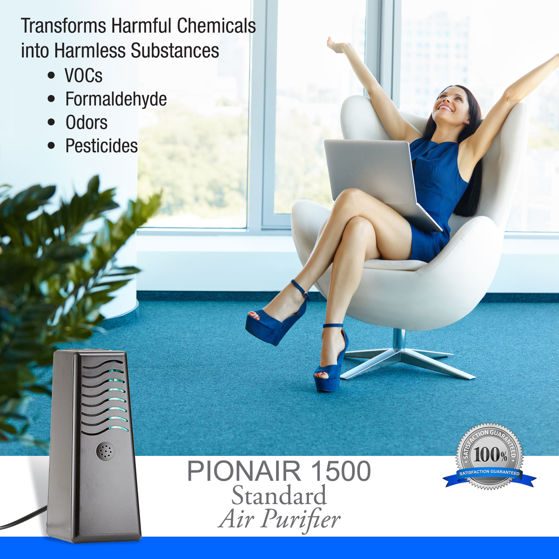 PIONAIR 1500 - 4-in-1 Air Treatment System