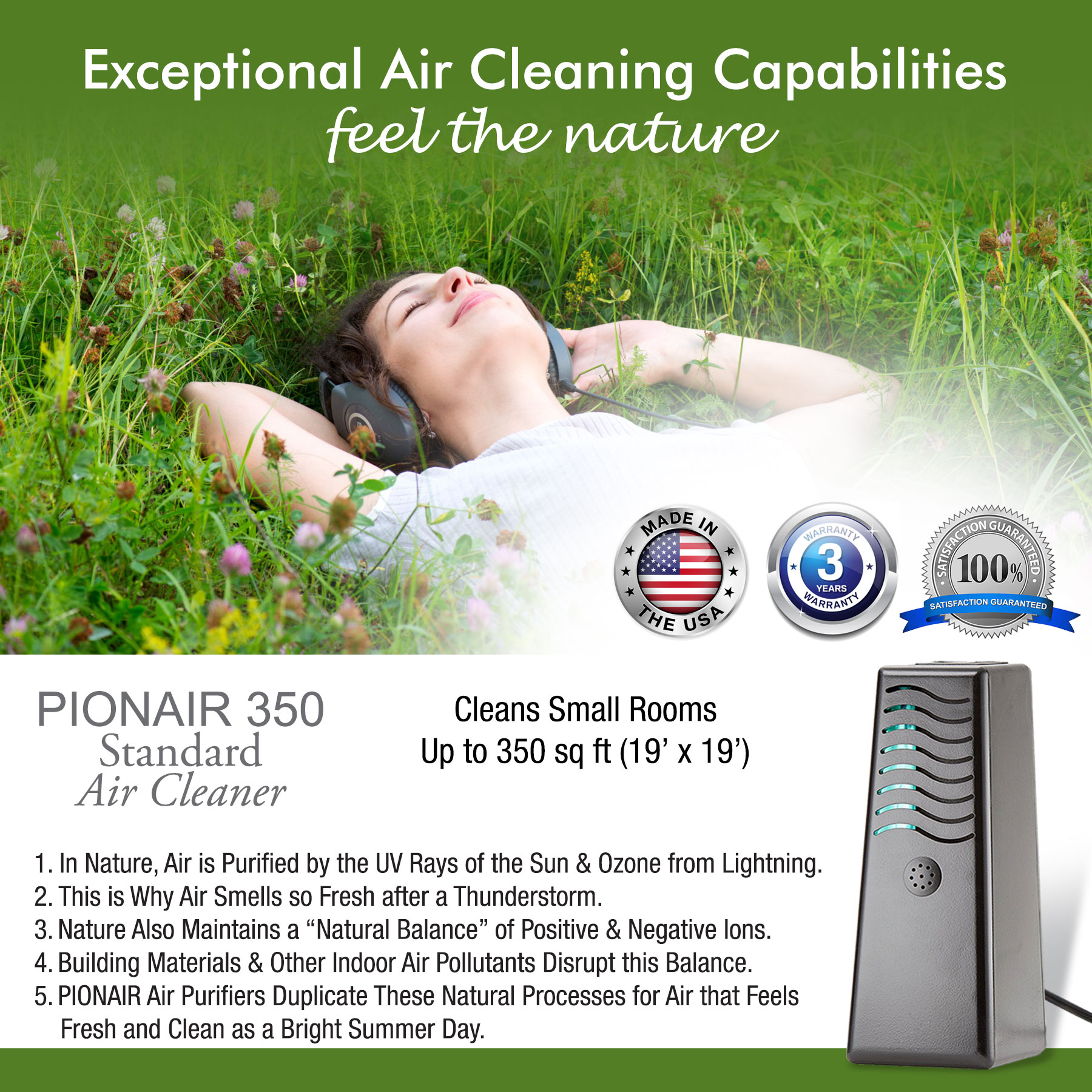 PIONAIR 350 - 4 Stage Air Cleaning System